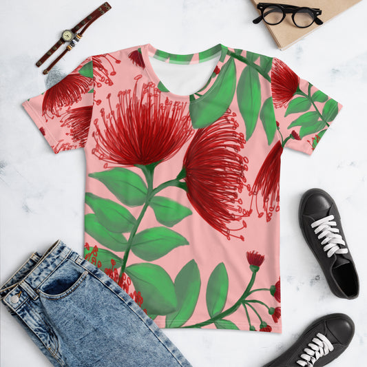 The Lehua Flower, Hawai'i Island, Women's T-shirt