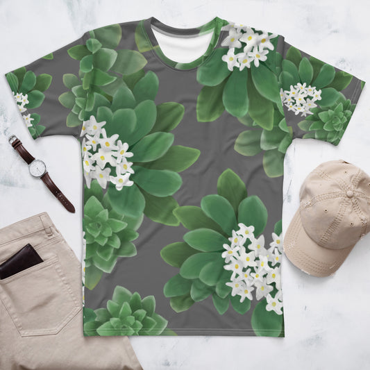 hawaii hinahina plant mens t-shirt