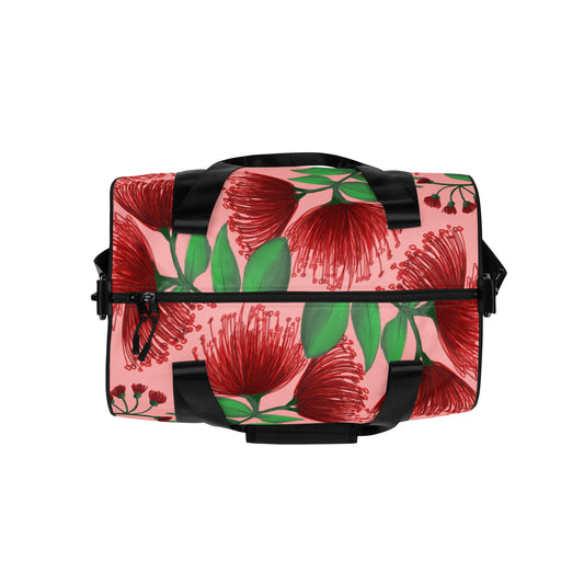 hawaii lehua flower gym bag top