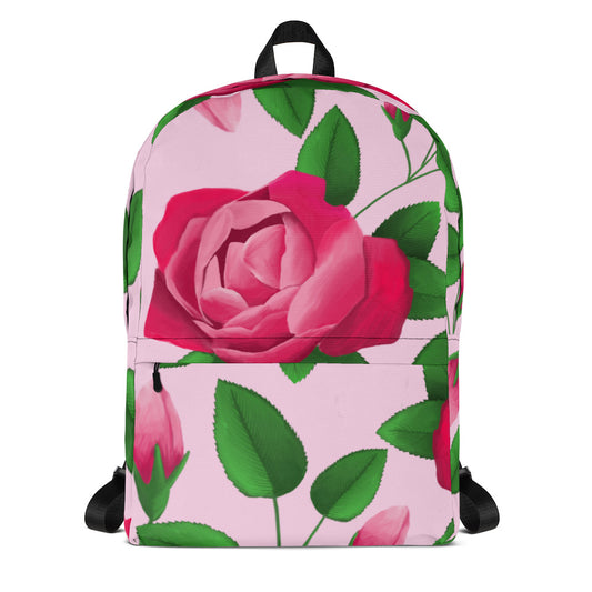 hawaii lokelani rose backpack front