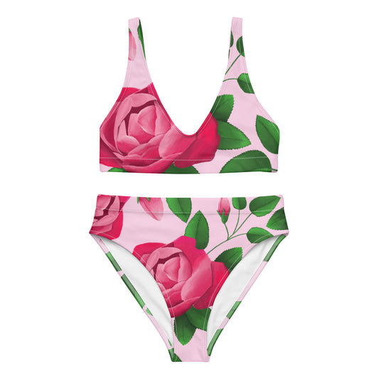 hawaii lokelani rose bikini front