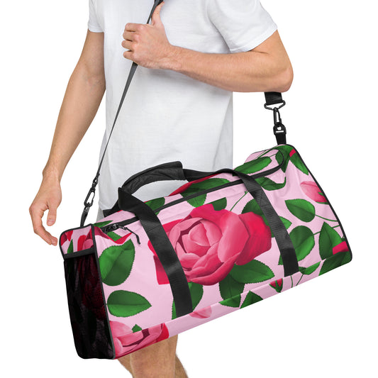 hawaii lokelani rose duffle bag sling model