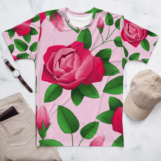 hawaii lokelani rose mens t-shirt