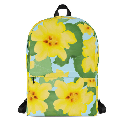 hawaii puailima flower backpack front
