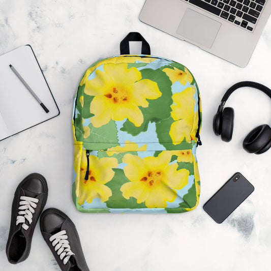 hawaii puailima flower backpack