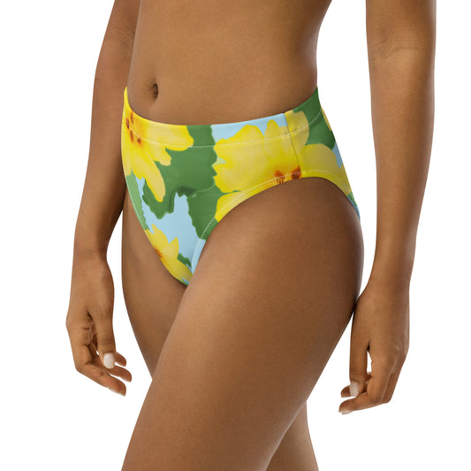 hawaii puailima flower bikini bottom front