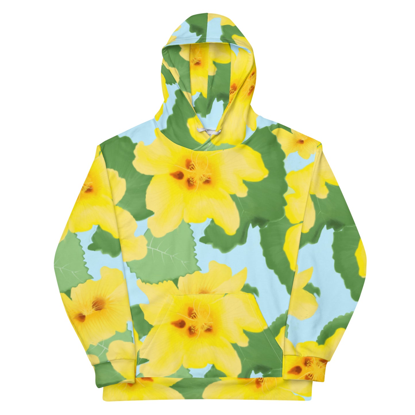 hawaii puailima flower unisex hoodie